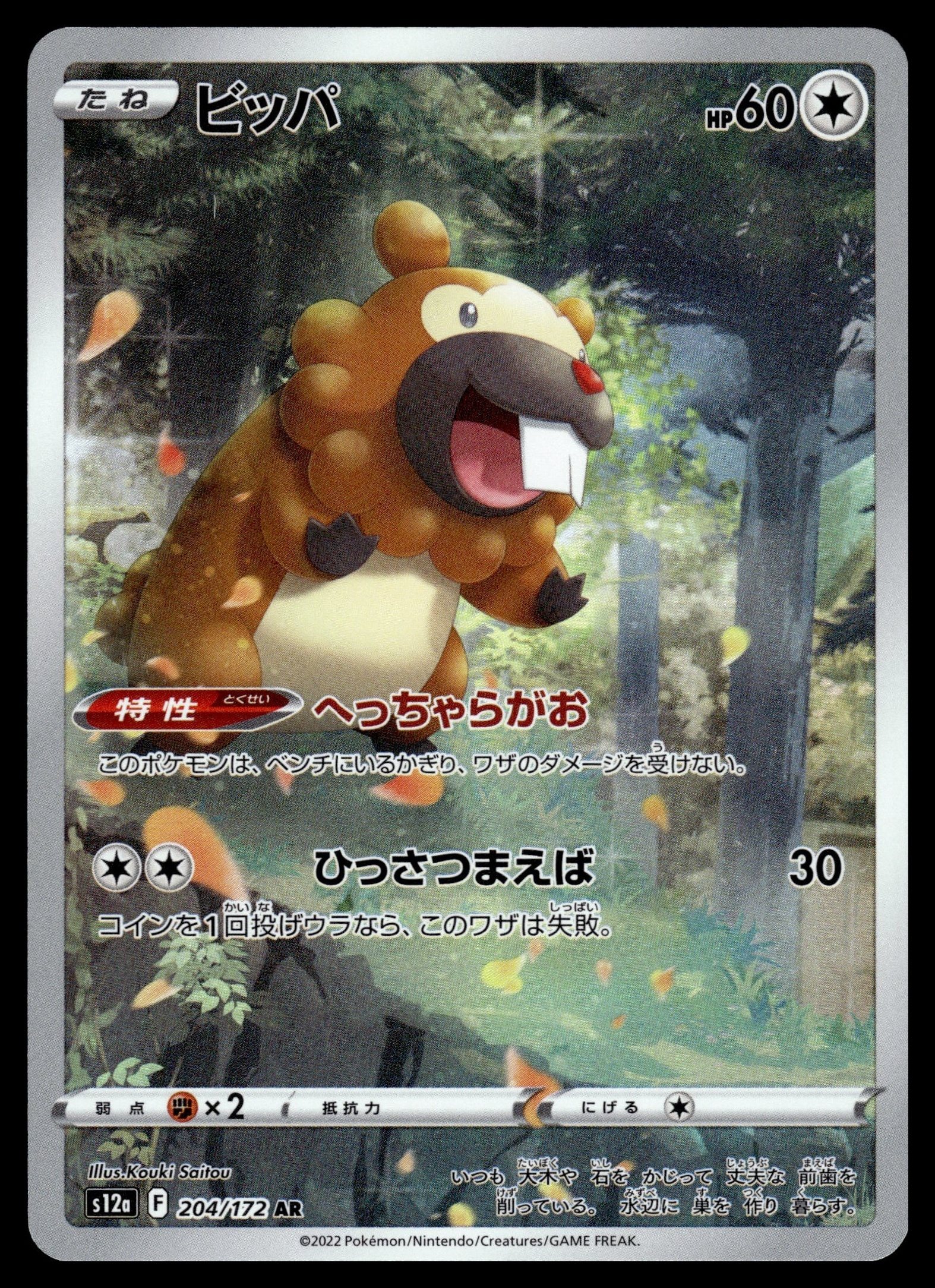 Bidoof 204/172 – front