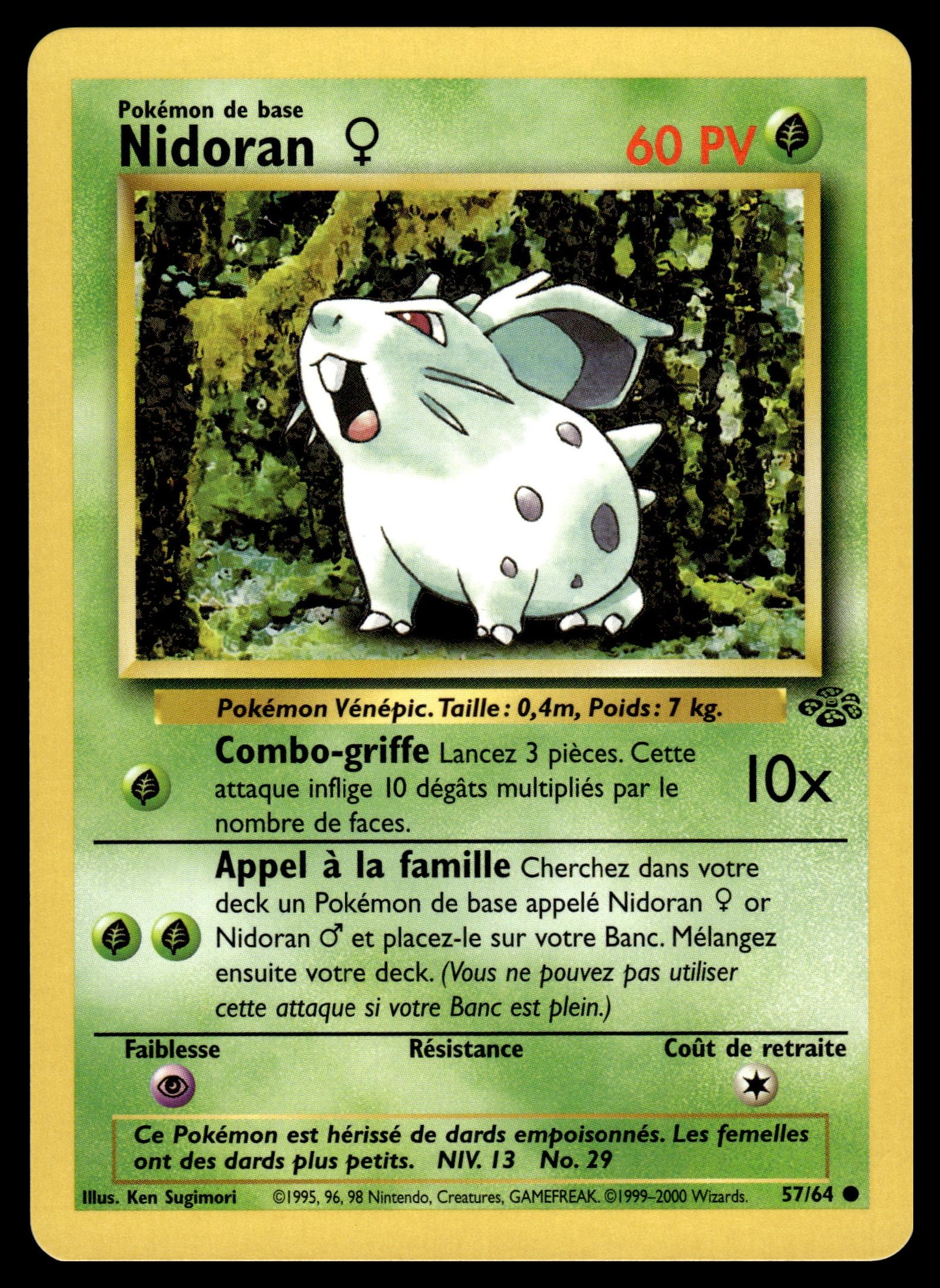Nidoran ♀ 57/64 – front