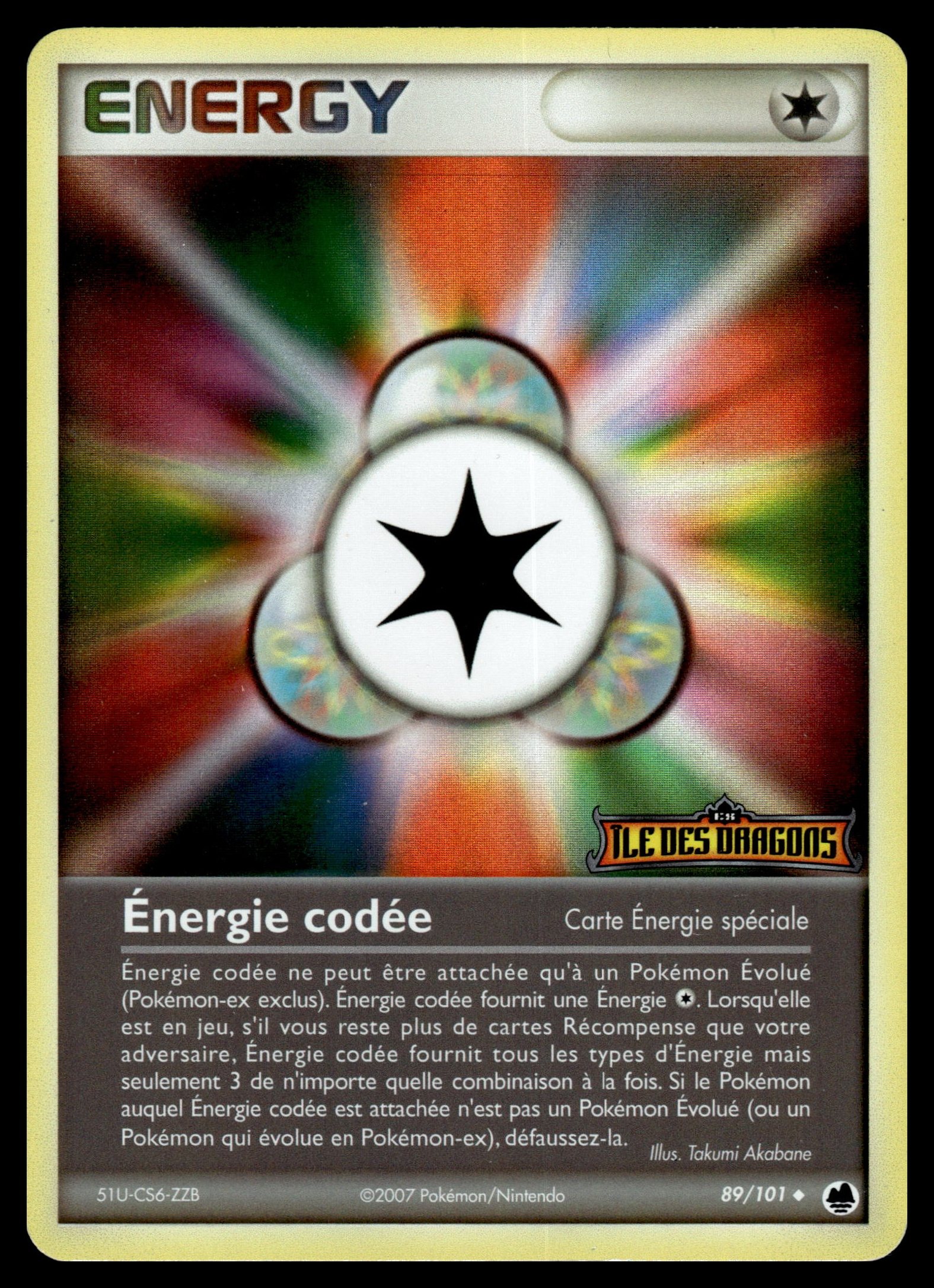 Énergie codée 89/101 – front