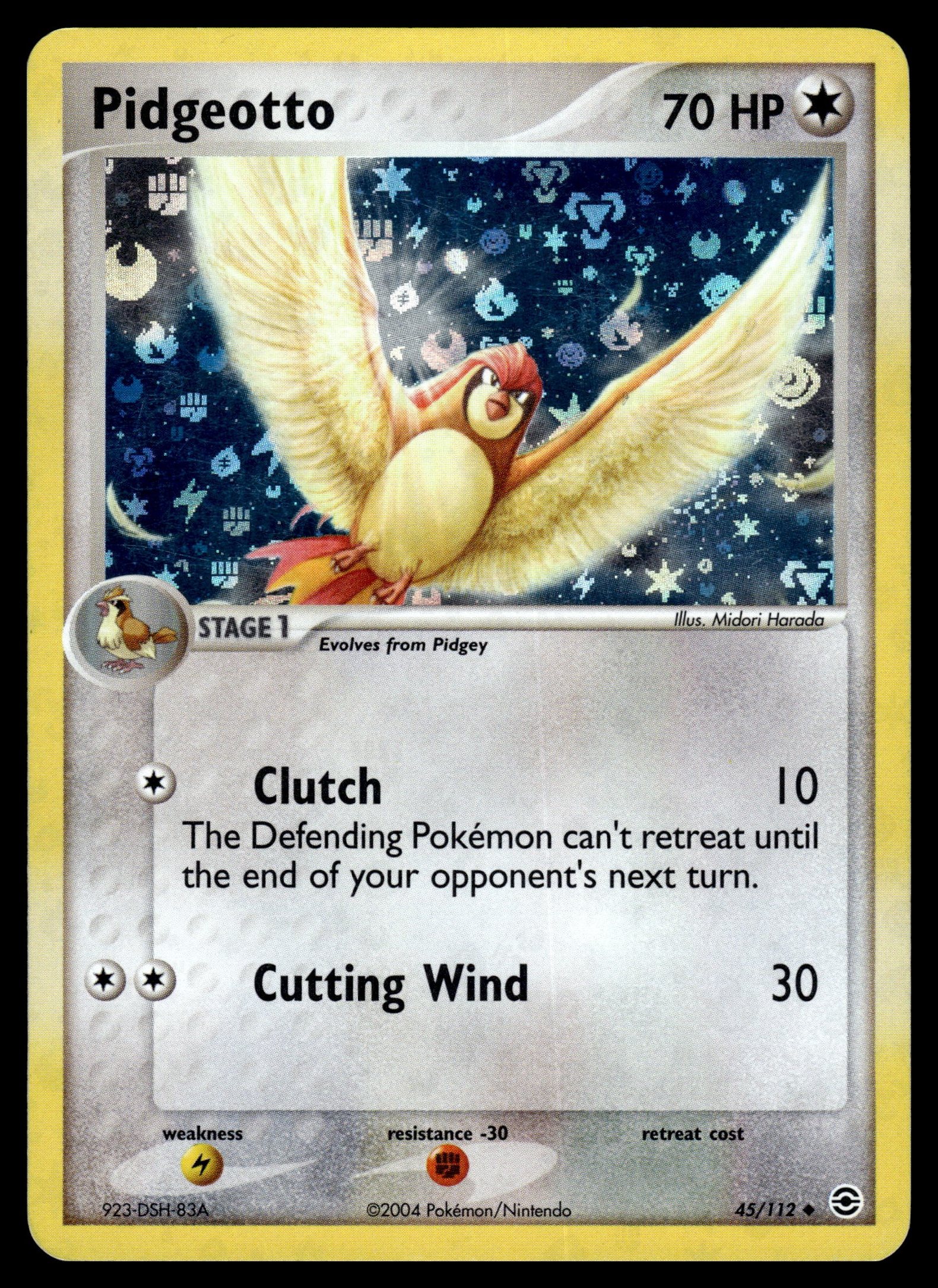 Pidgeotto 45/112 – front