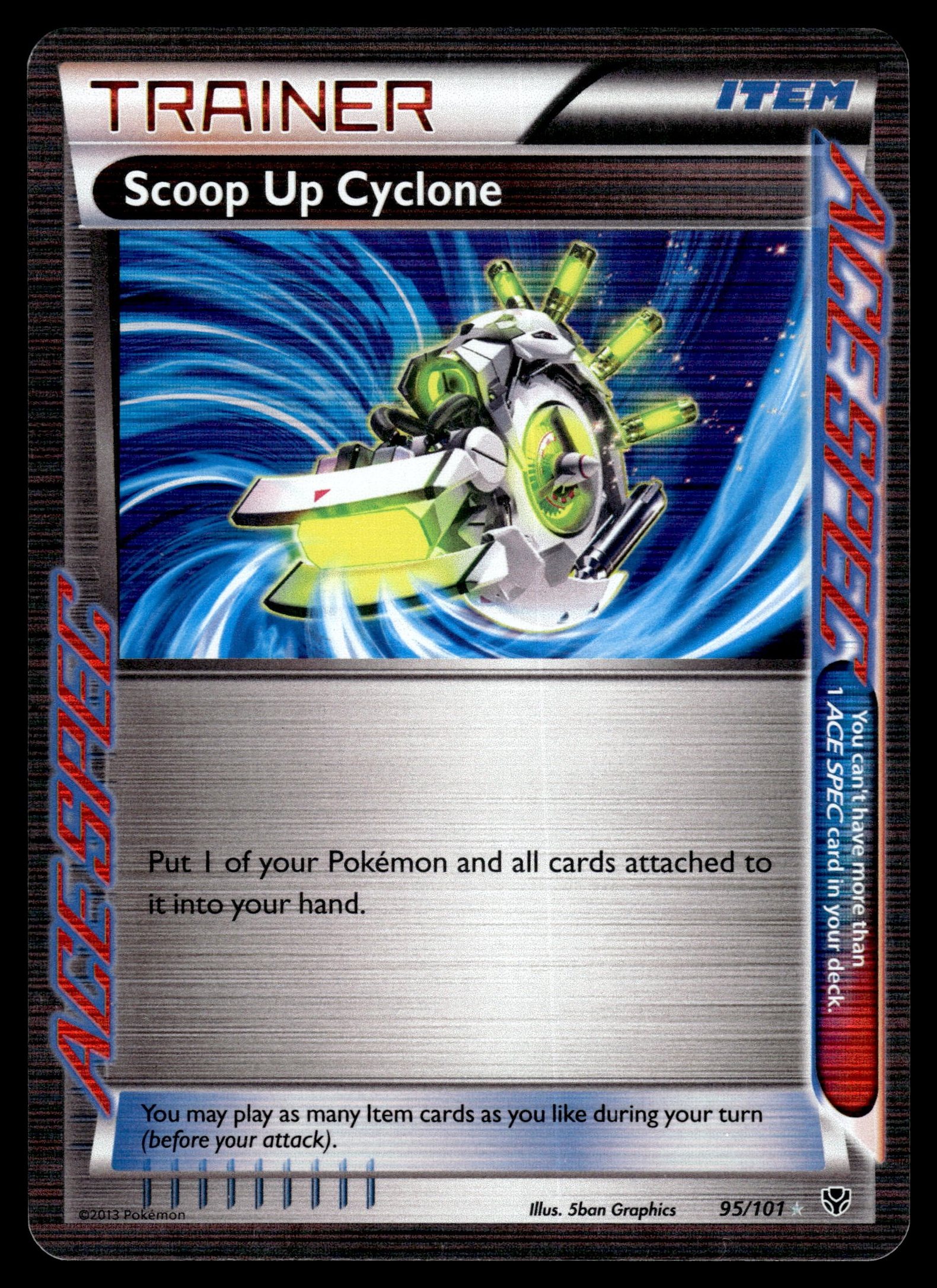 Scoop Up Cyclone 95/101 – front