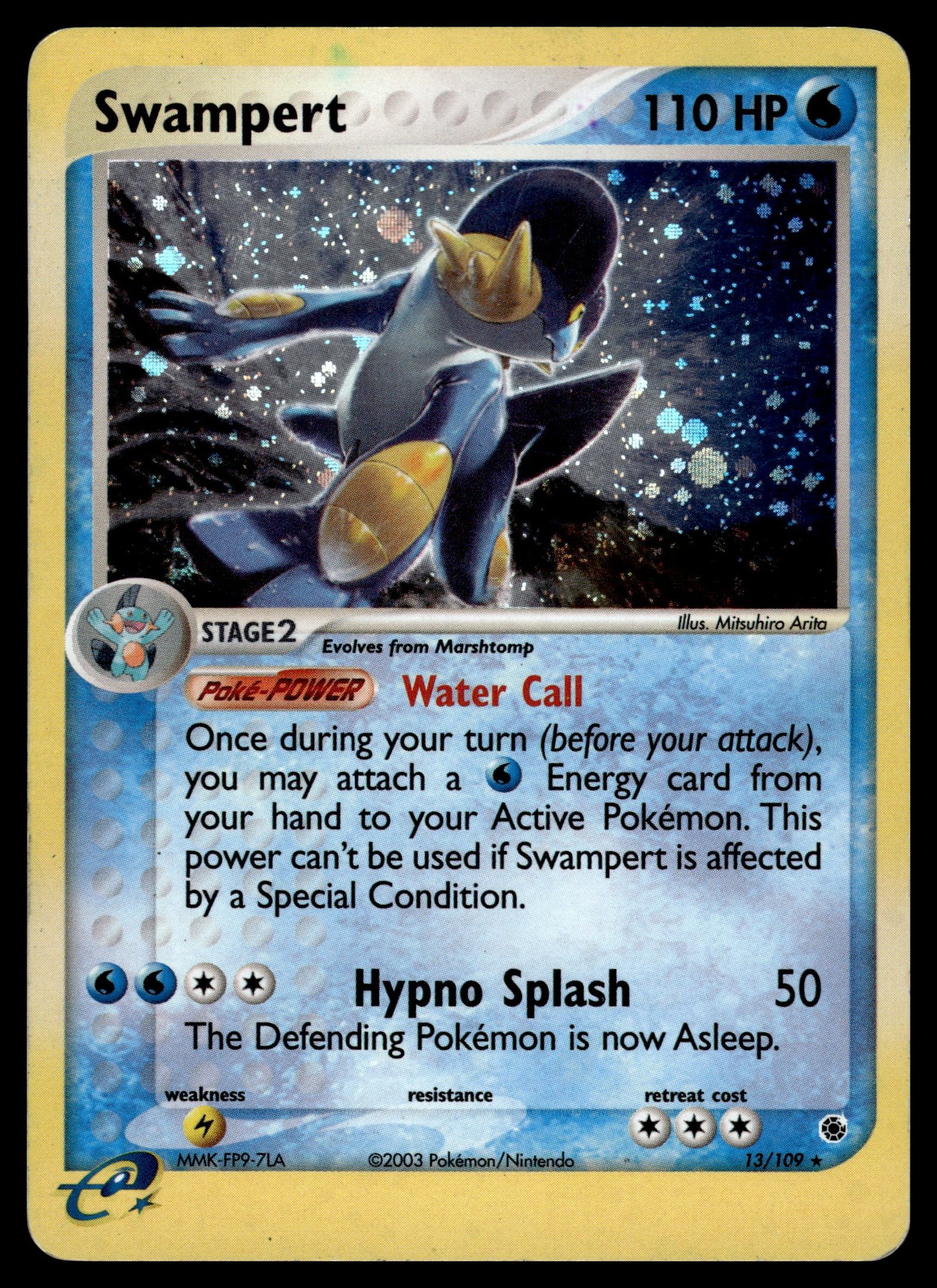 Swampert 13/109 – front
