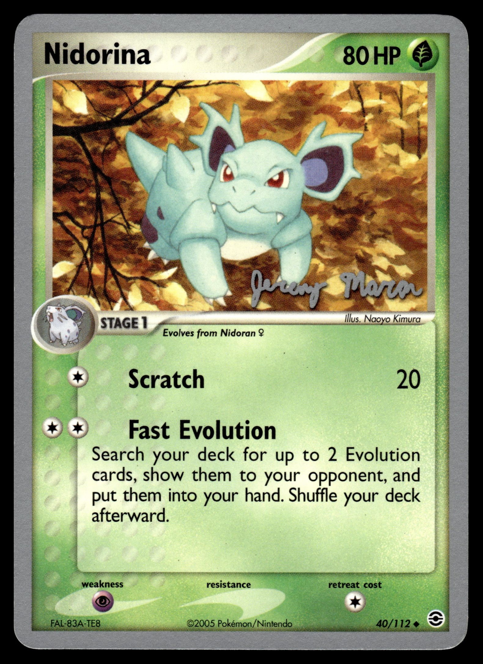 Nidorina 40/112 – front