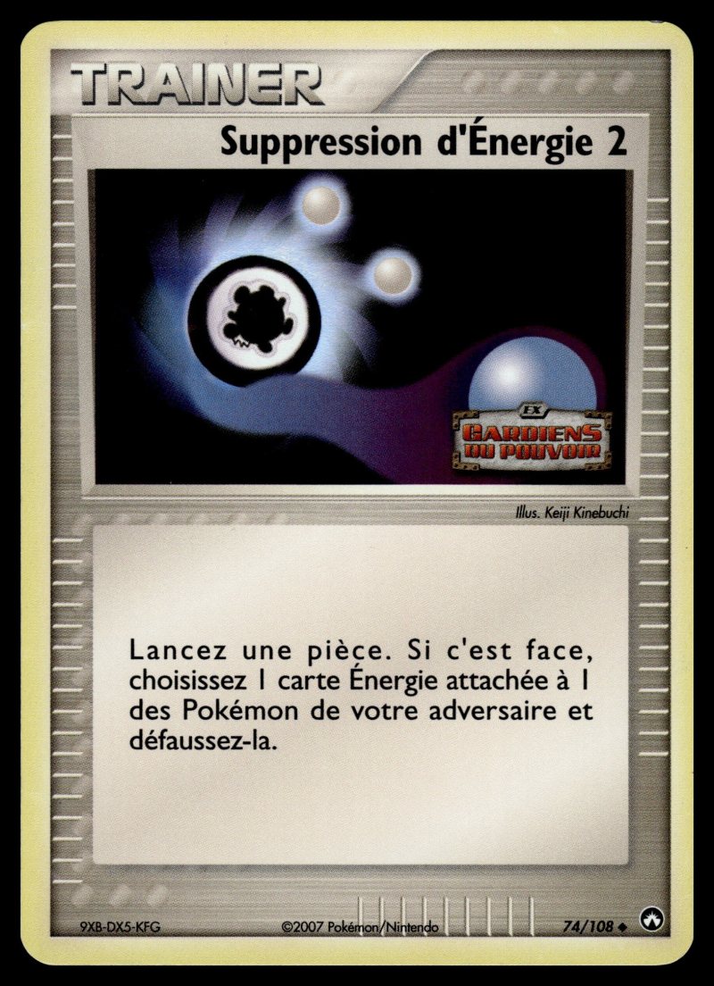 Suppression d'Énergie 2