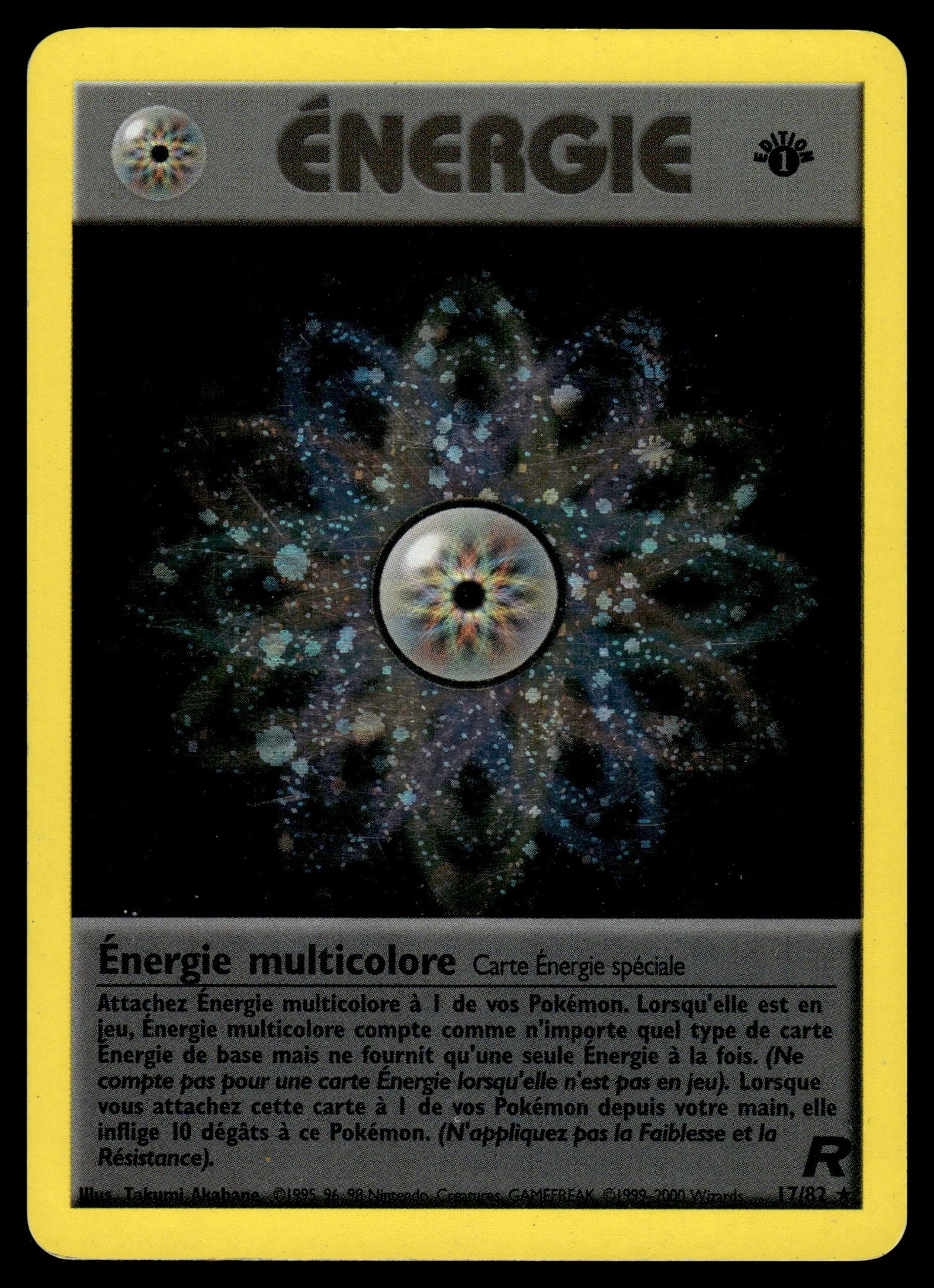 Énergie multicolore 17/82 – front