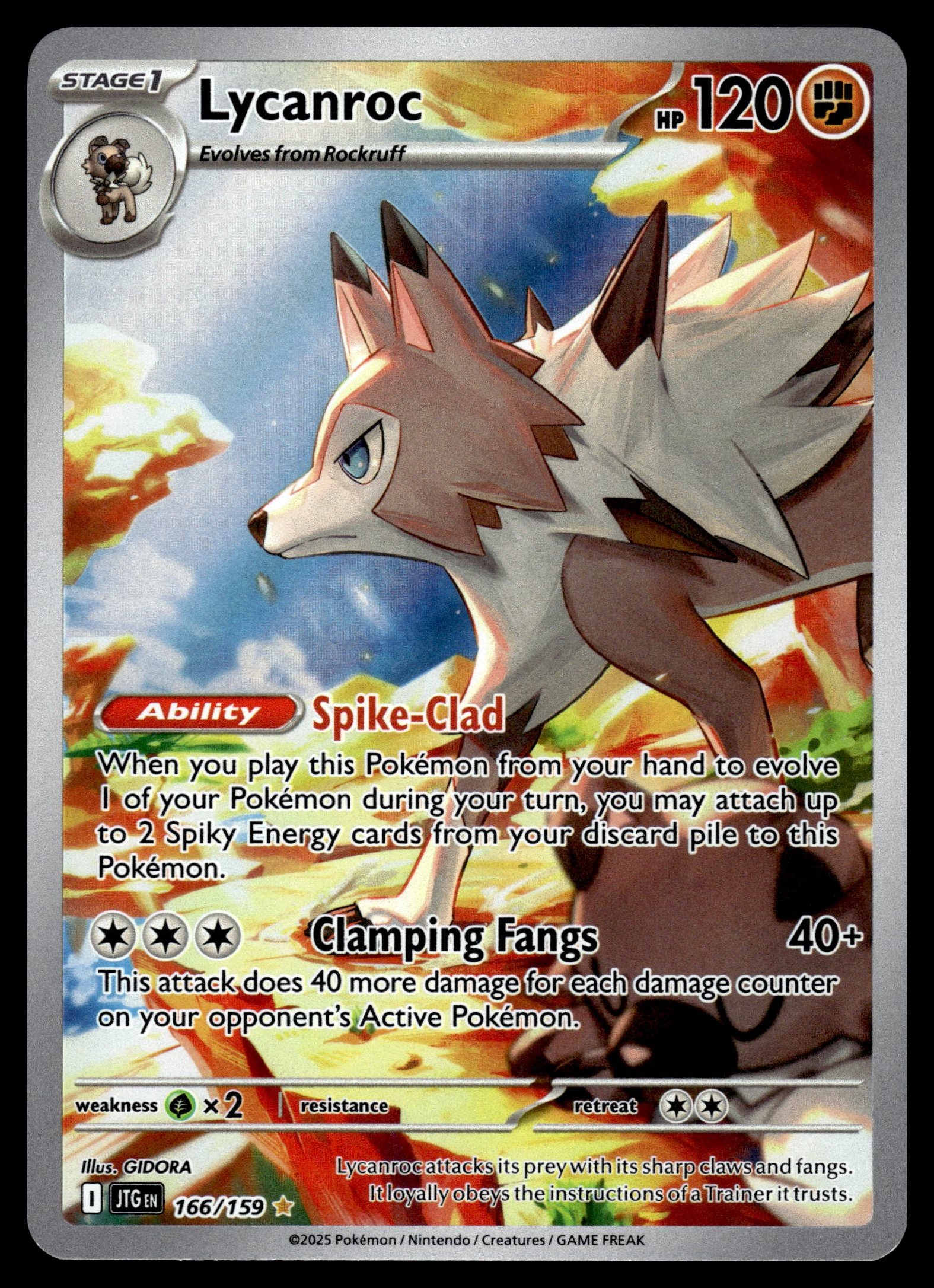Lycanroc 166/159 – front