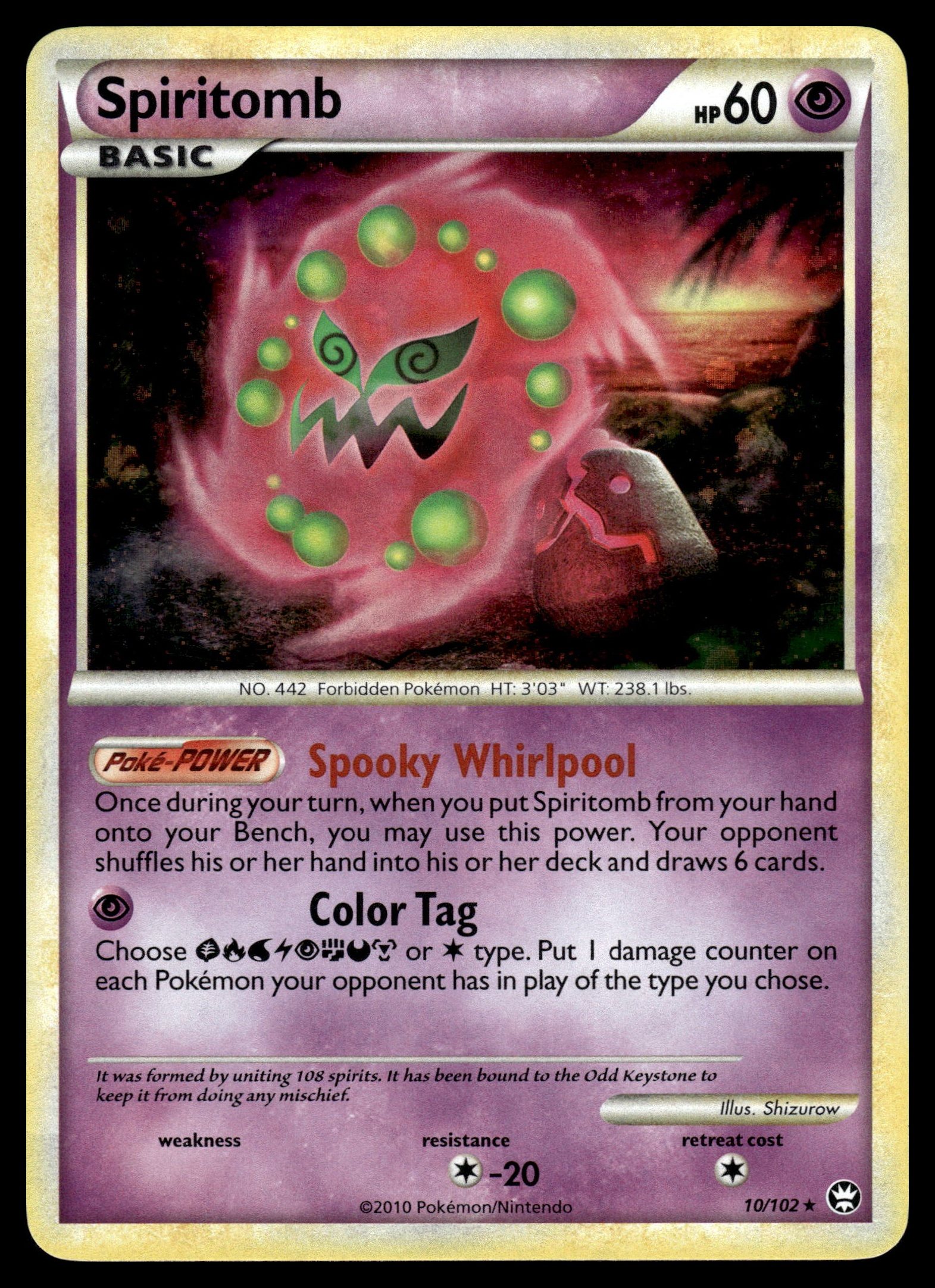 Spiritomb 10/102 – front