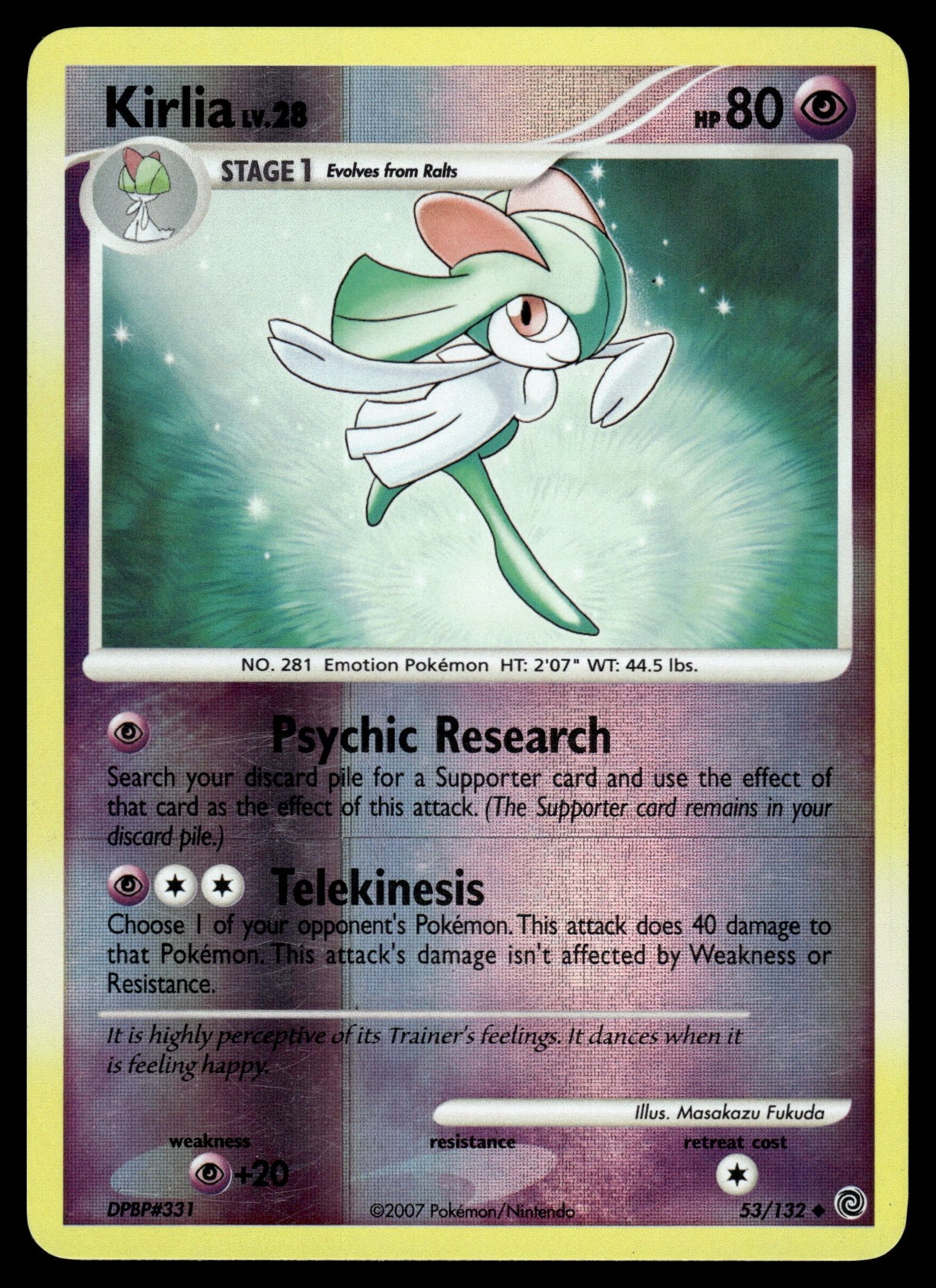 Kirlia 53/132 – front
