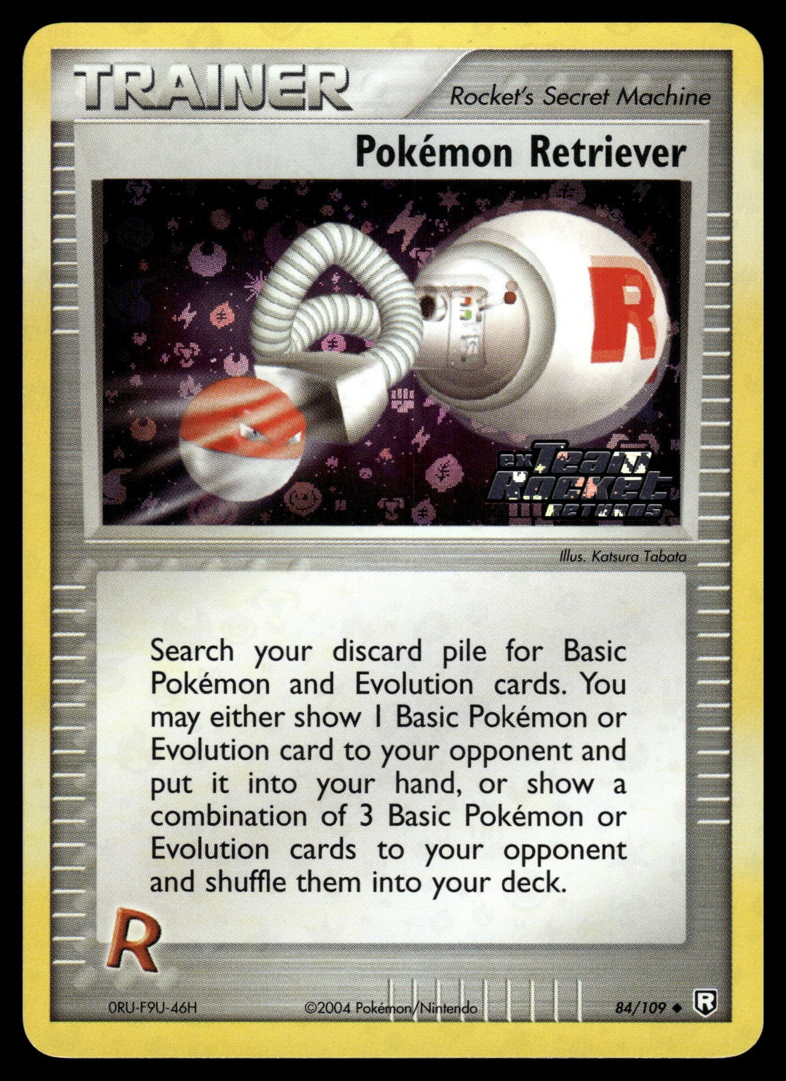 Pokémon Retriever 84/109 – front