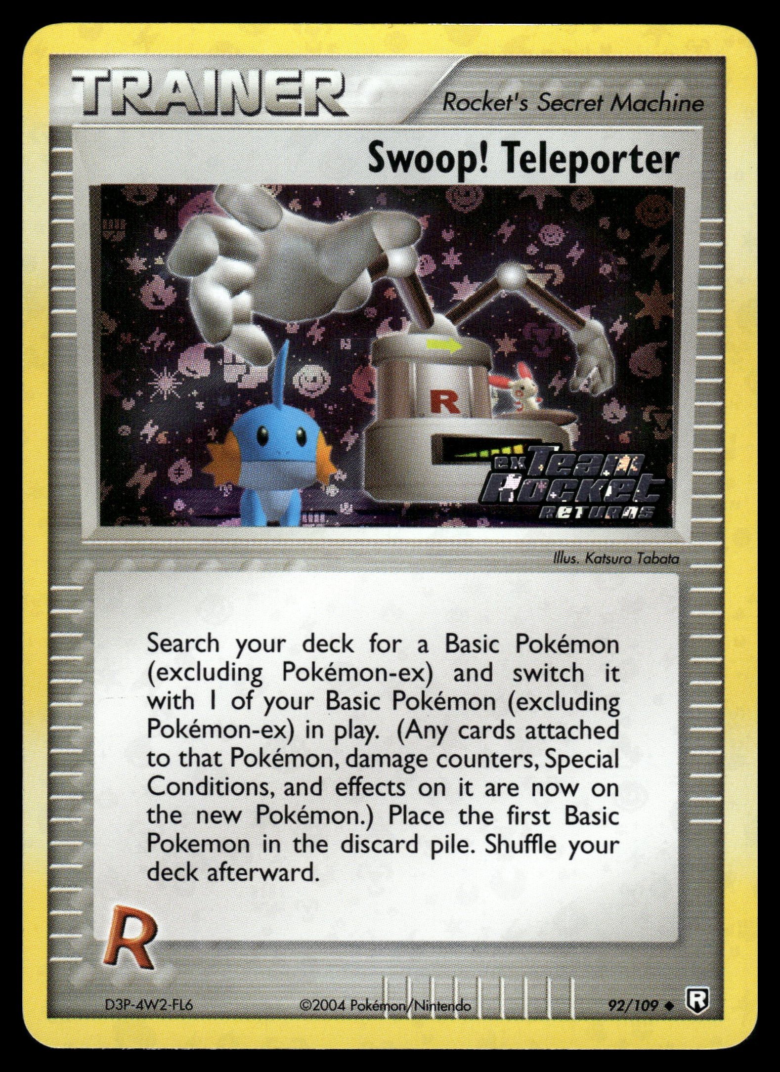 Swoop! Teleporter 92/109 – front