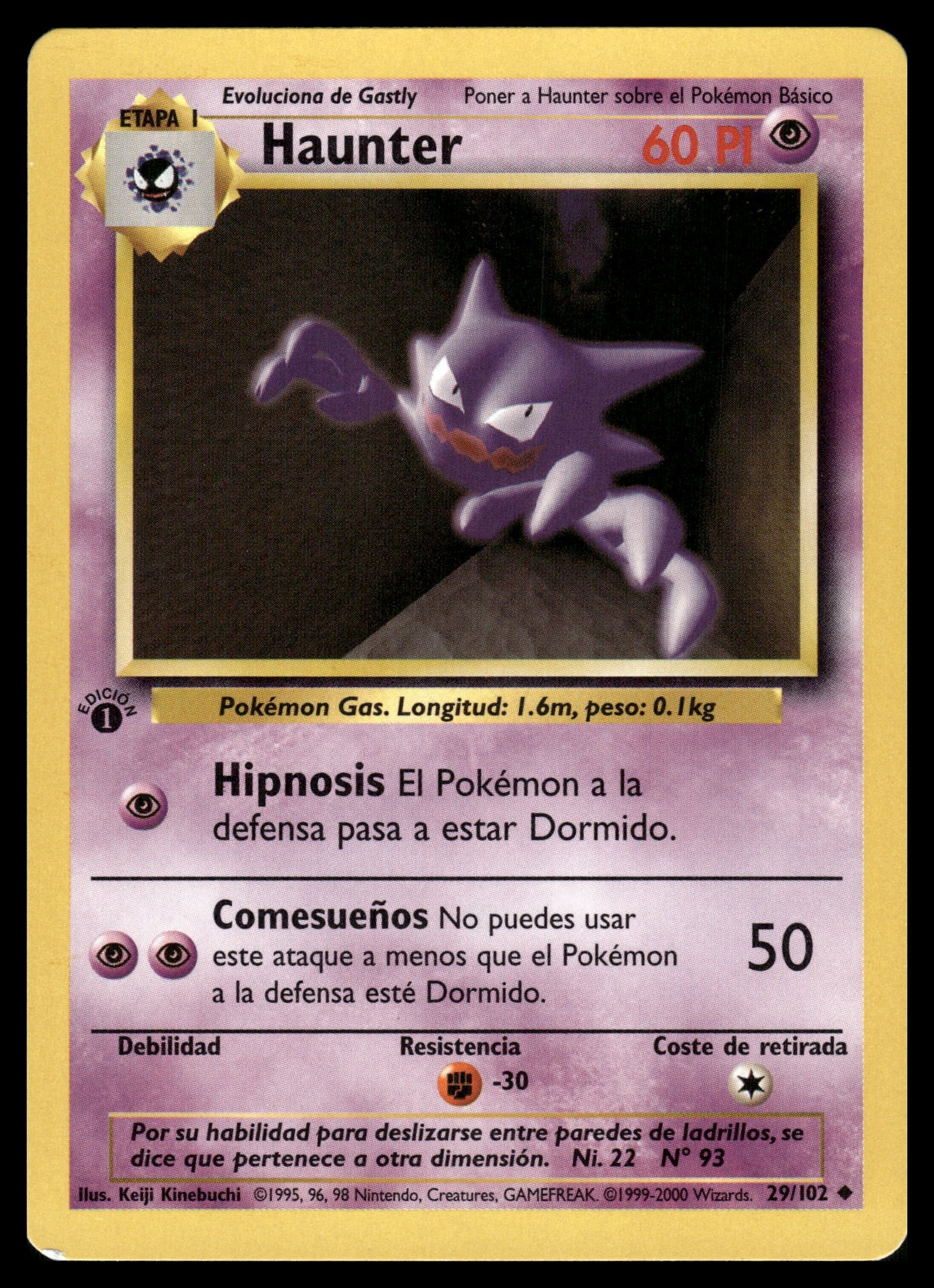 Haunter 29/102 – front