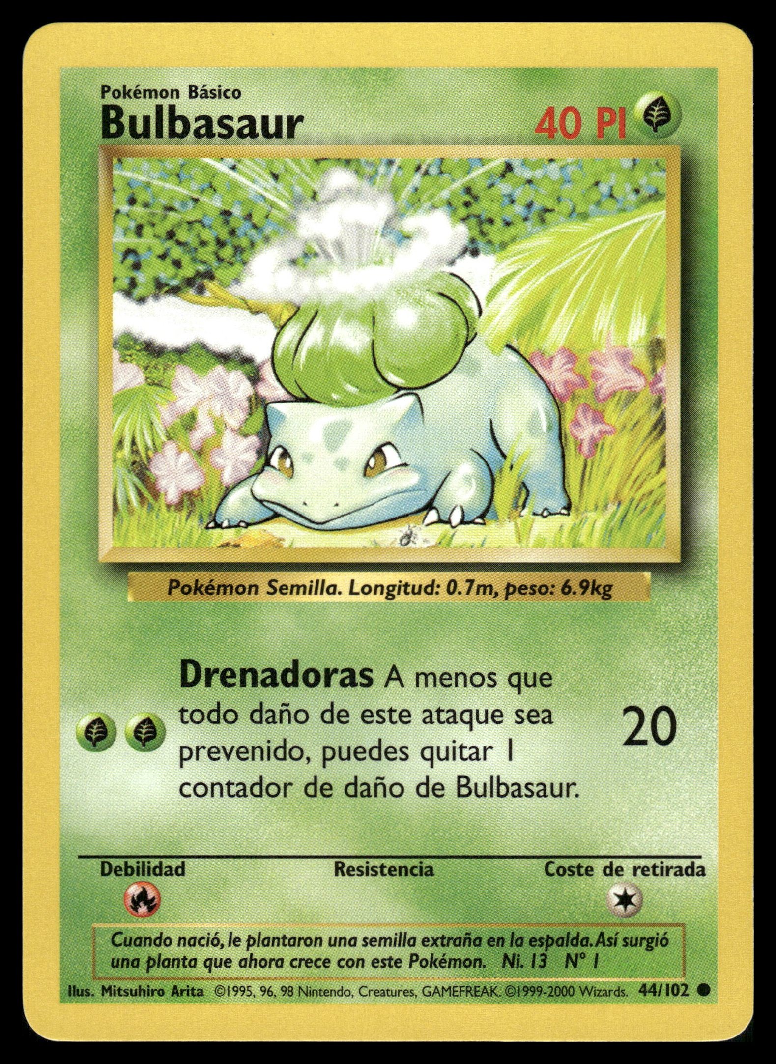 Bulbasaur 44/102 – front