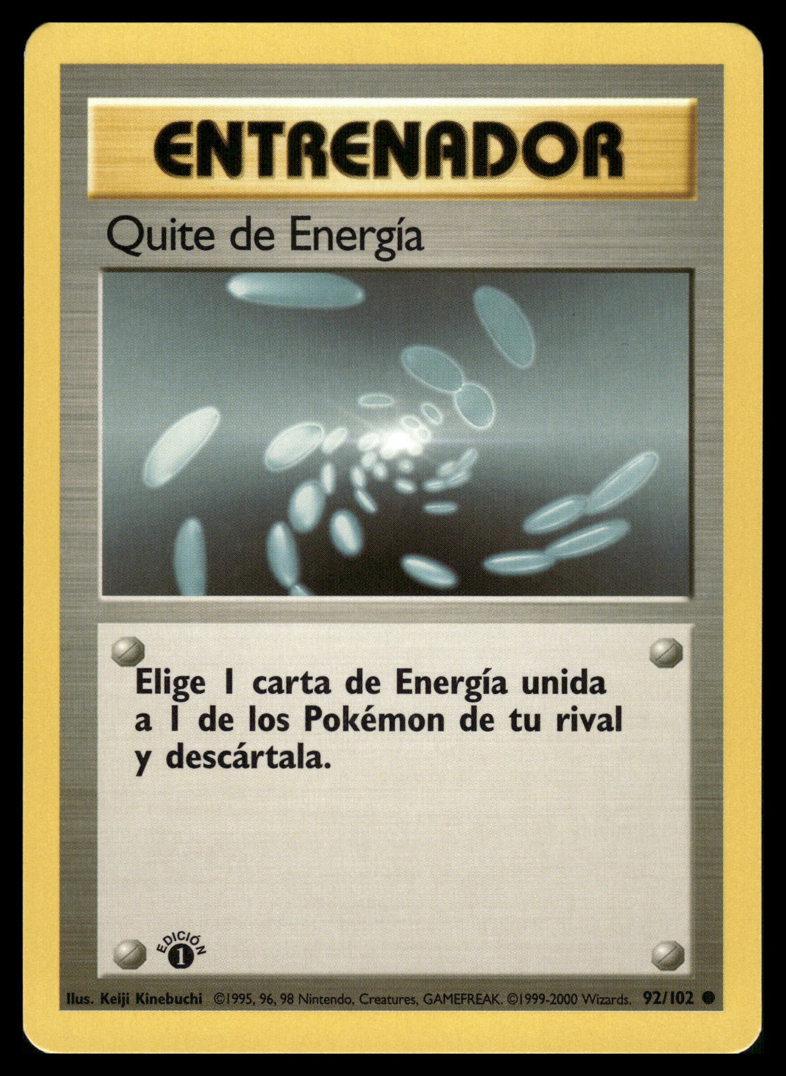 Quite de Energía (Energy Removal) 92/102 – front