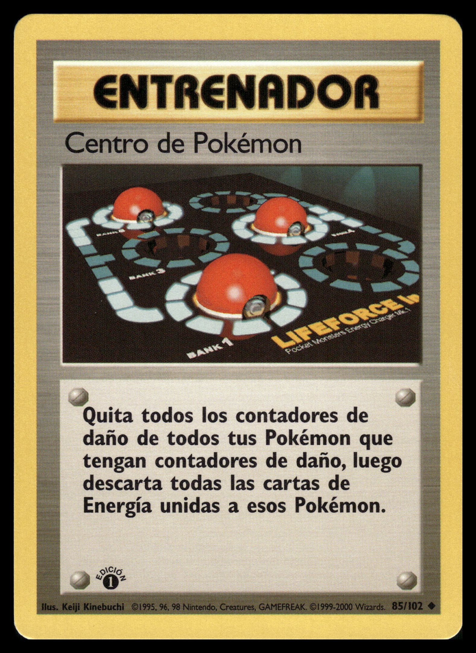 Centro de Pokémon (Pokémon Center) 85/102 – recto
