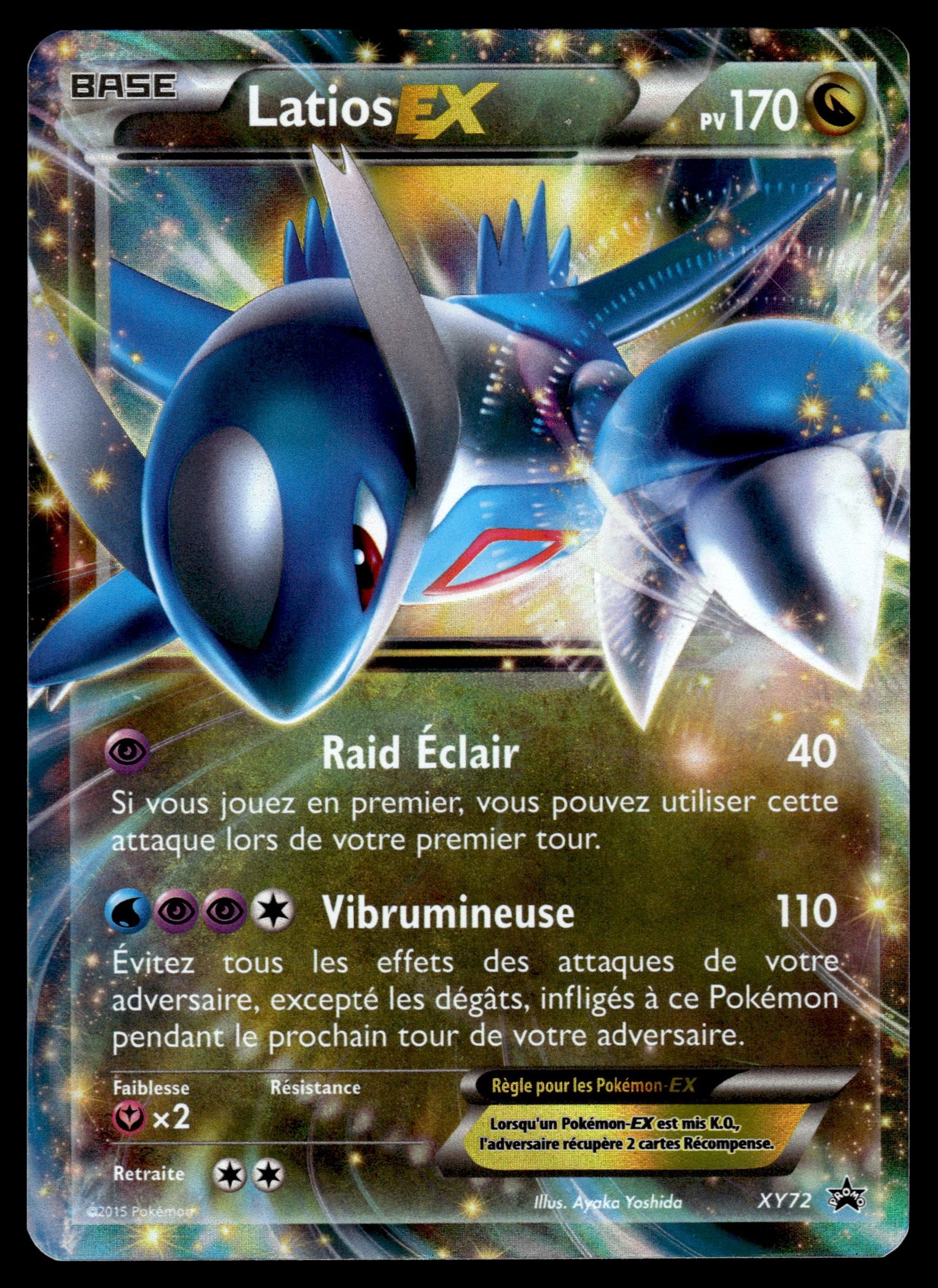 Latios EX XY72 – front