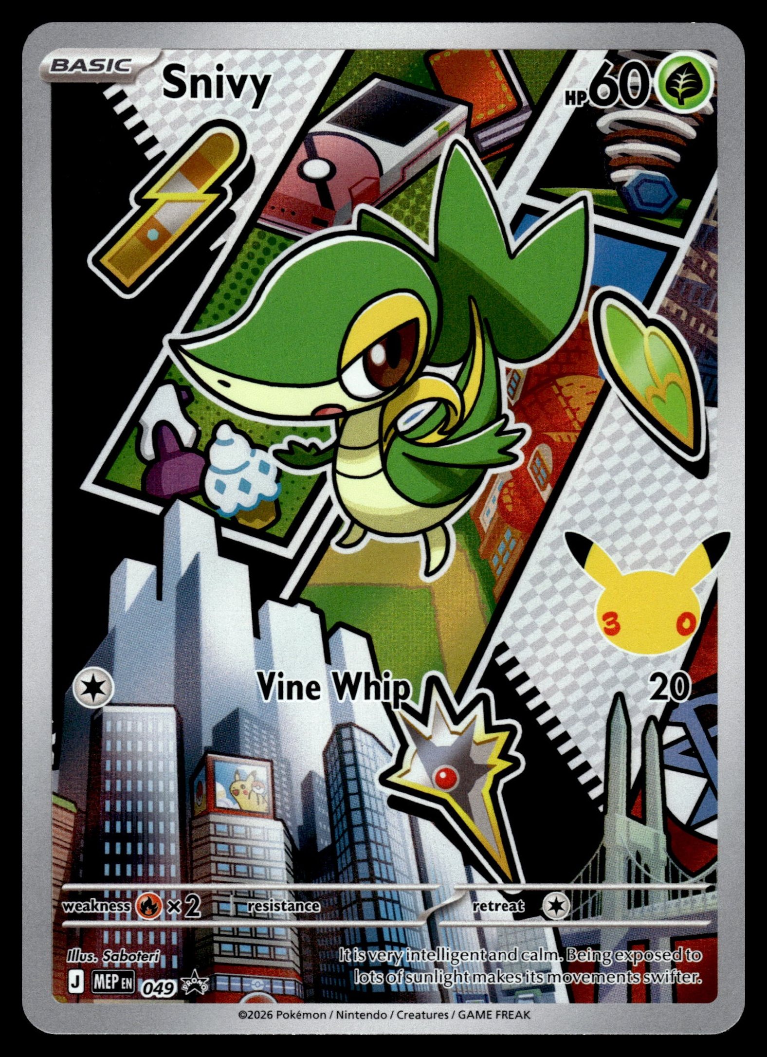 Snivy MEP 049 – front
