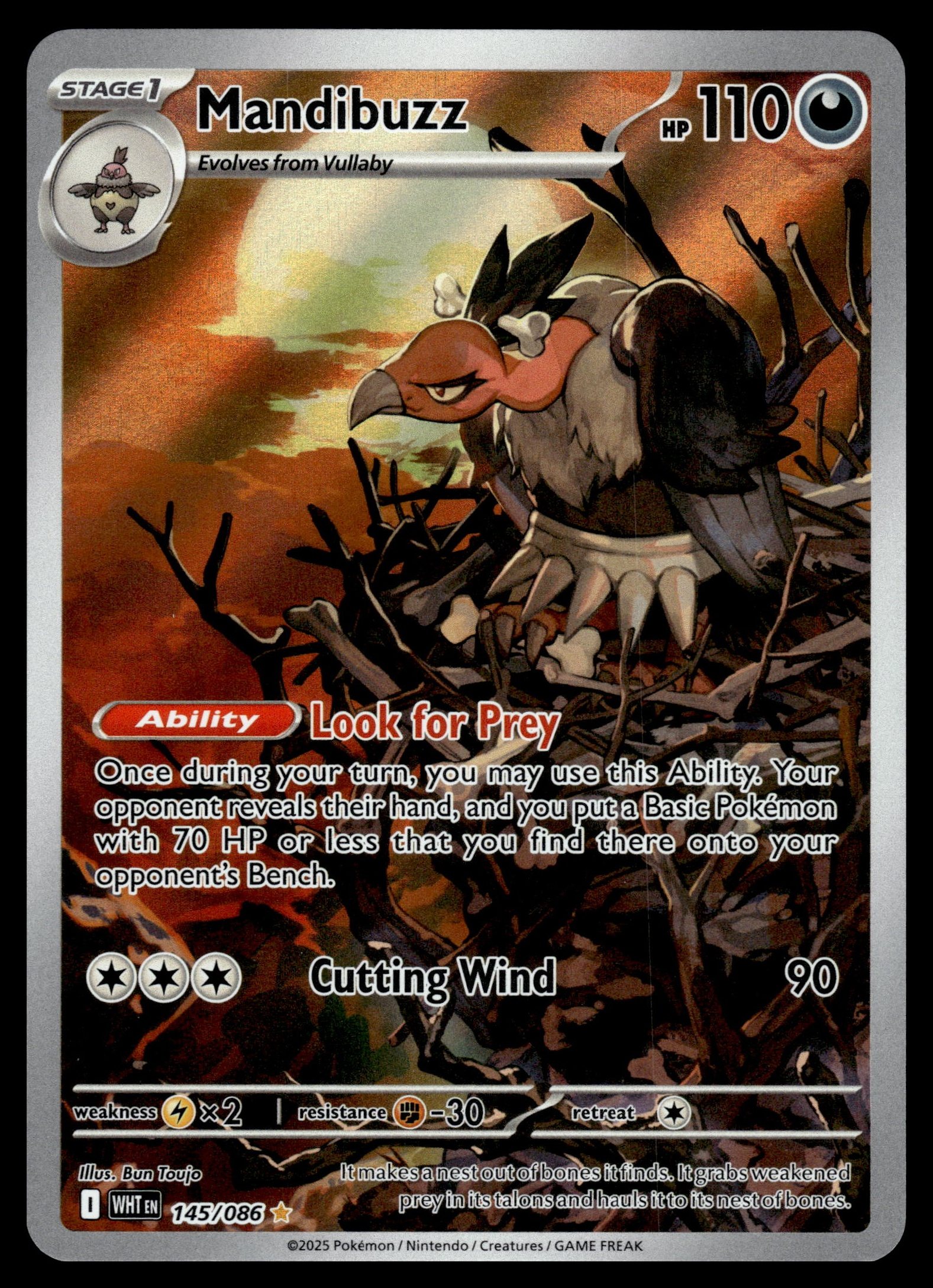 Mandibuzz 145/086 – front