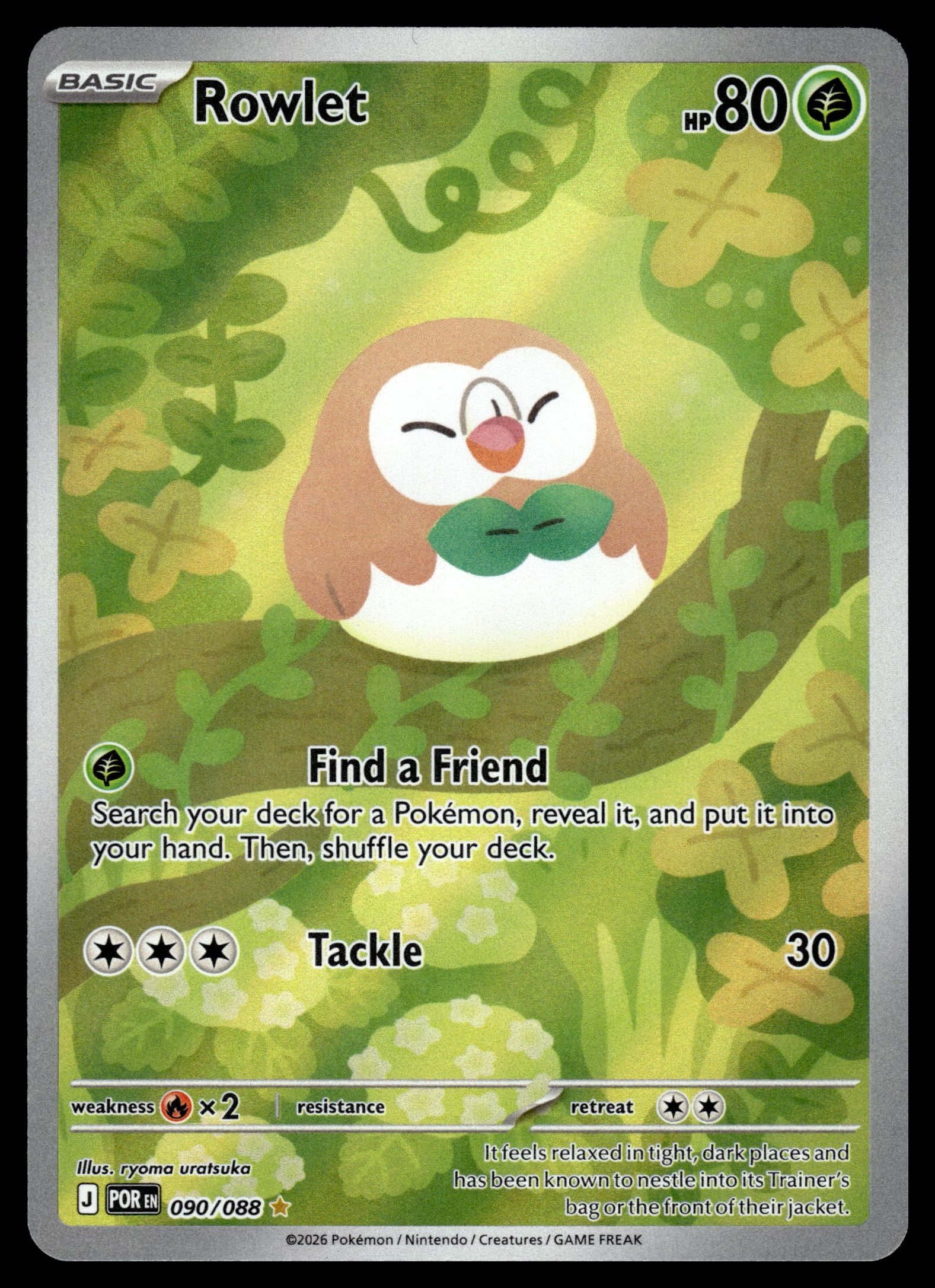 Rowlet 090/088 – front