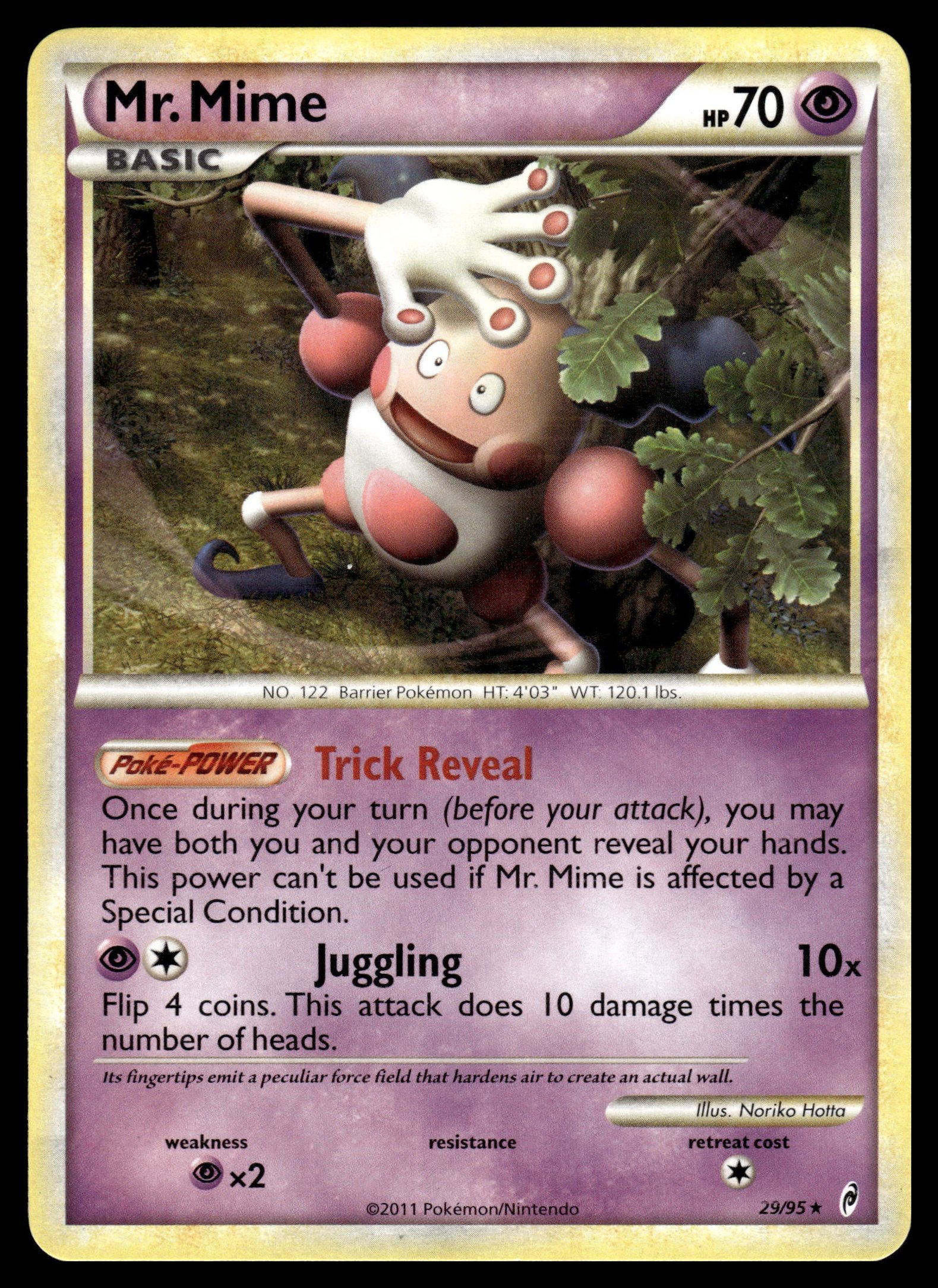 Mr. Mime 29/95 – front