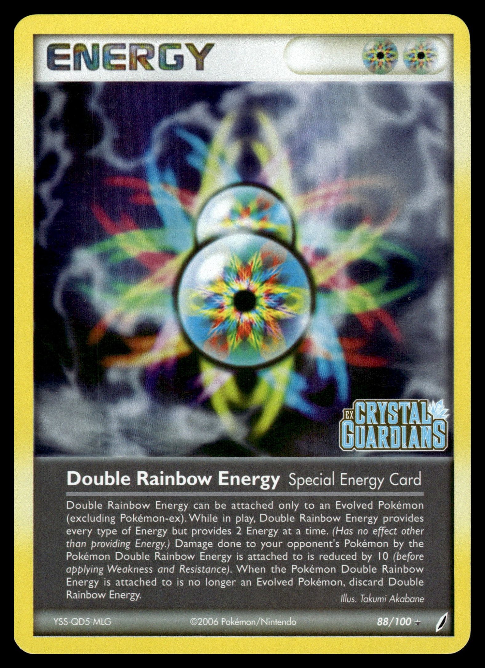Double Rainbow Energy 88/100 – front