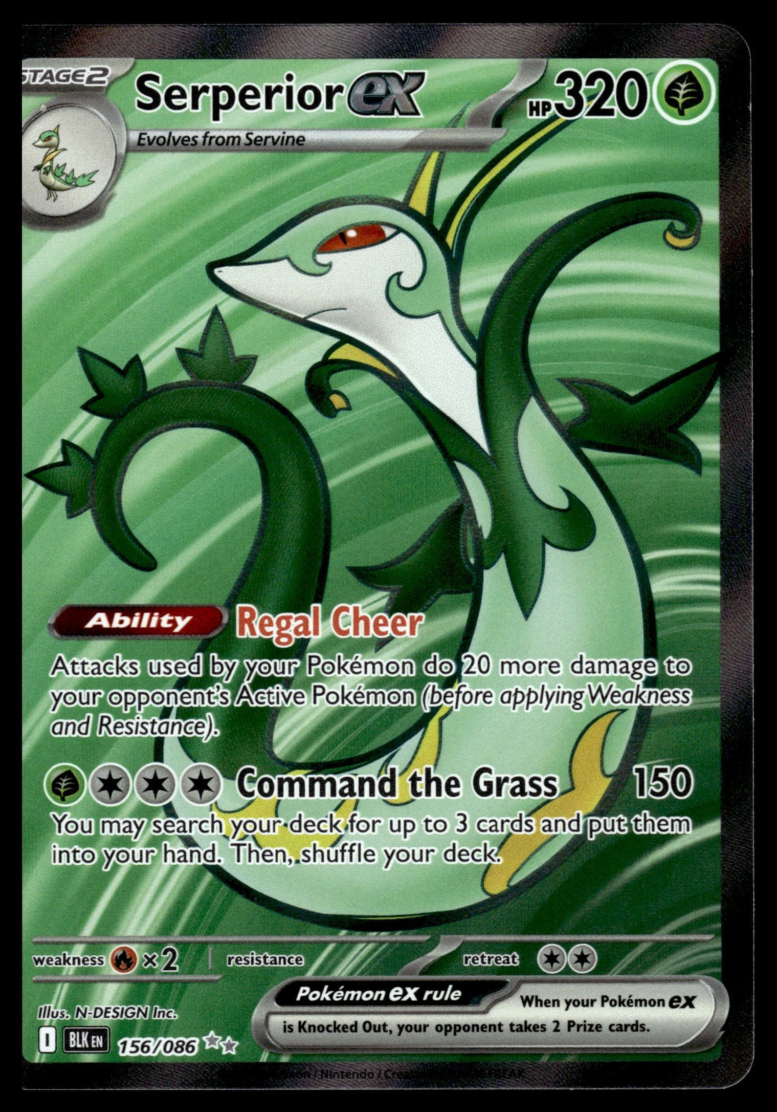 Serperior ex 156/086 – front