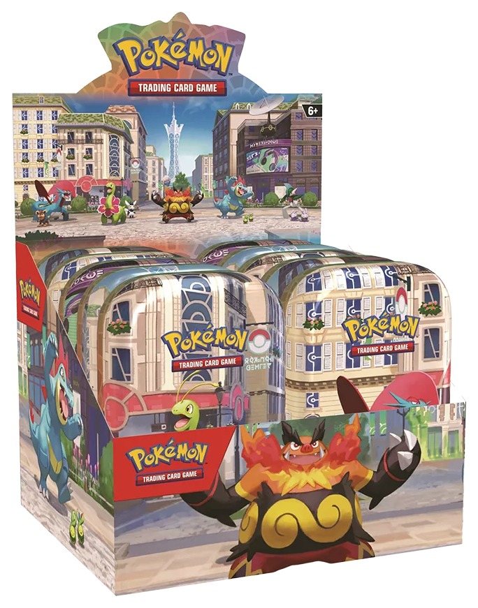 Mega Evolution – Lumiose City Mini Tin Display