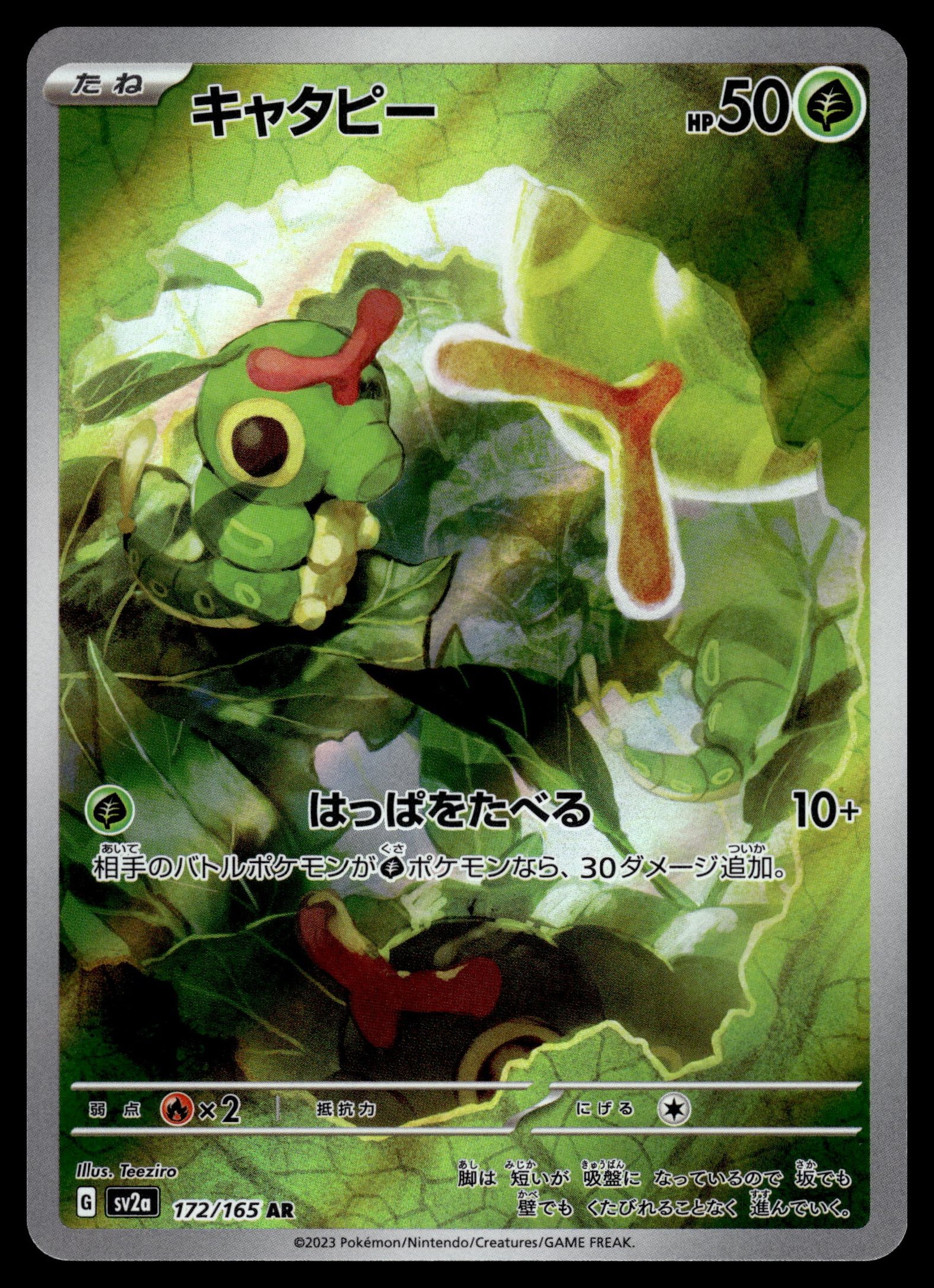 Caterpie 172/165 – front