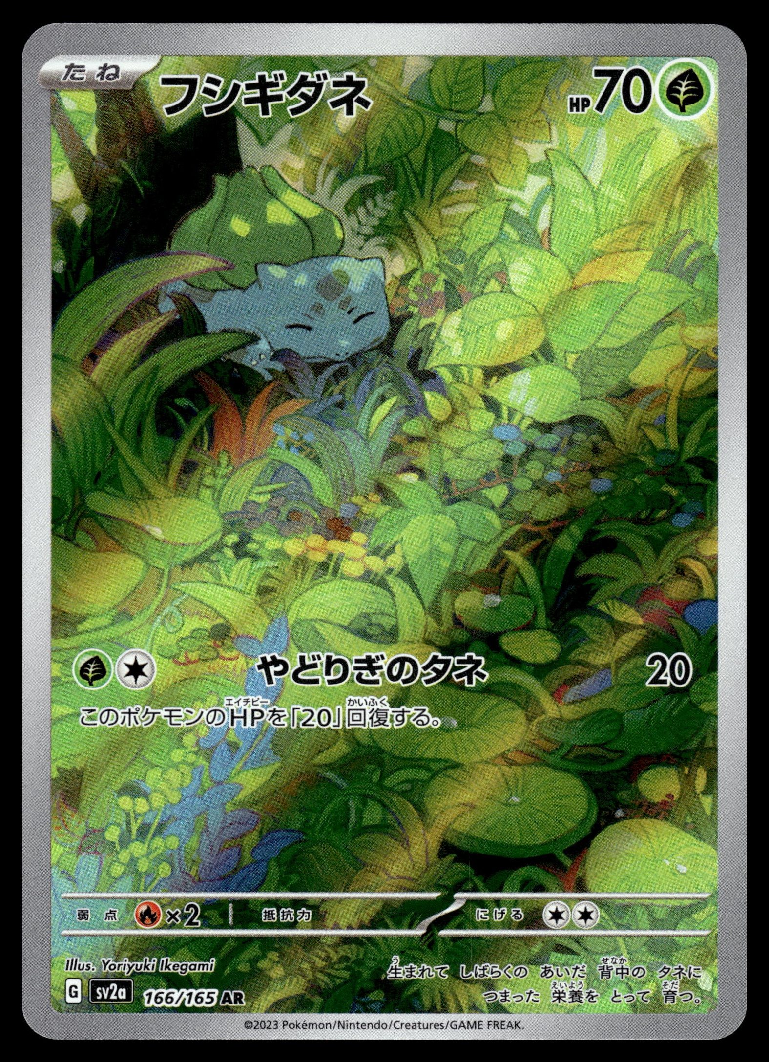Bulbasaur 166/165 – front