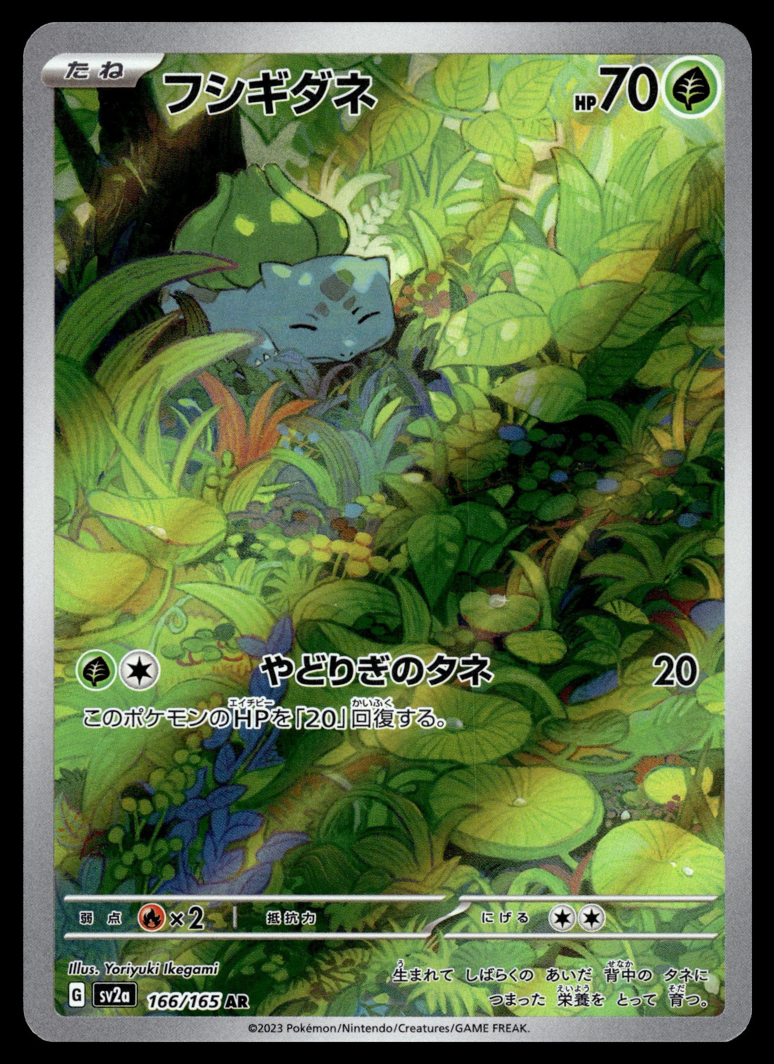 Bulbasaur 166/165 – front