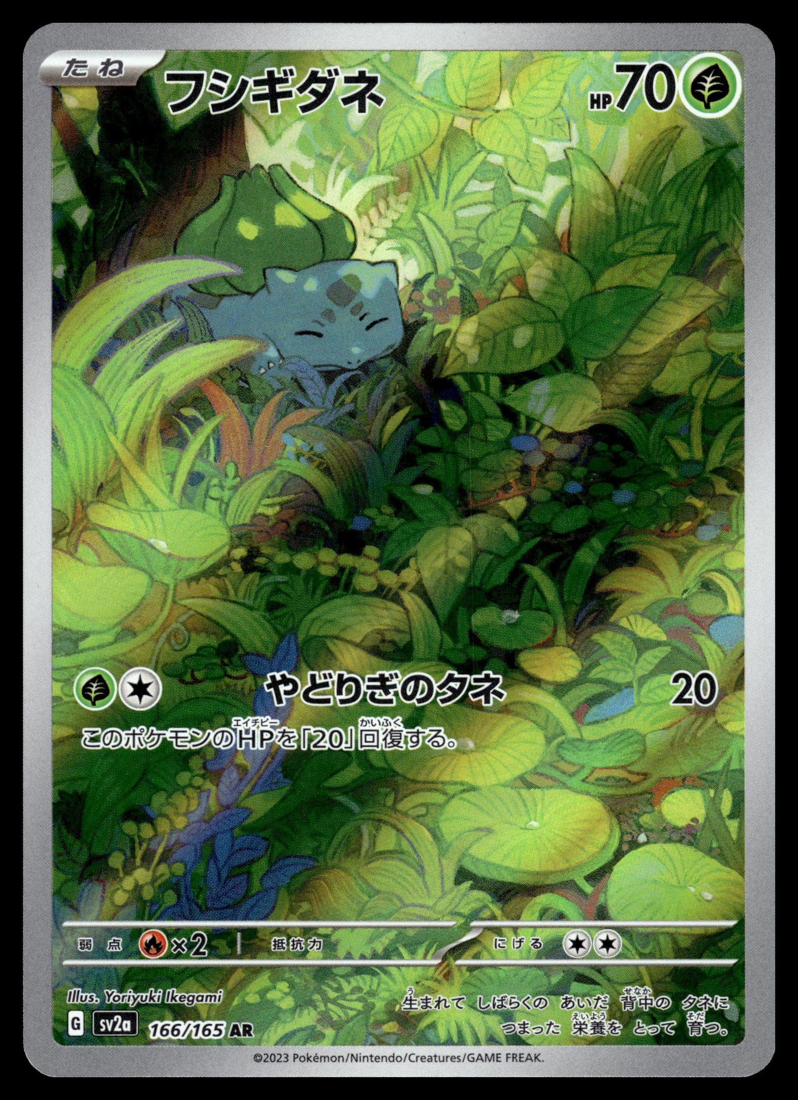 Bulbasaur 166/165 – front