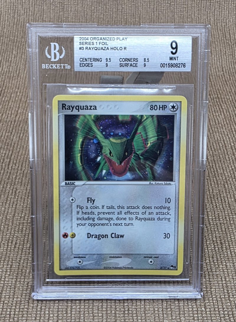 Rayquaza Holo, BGS 9