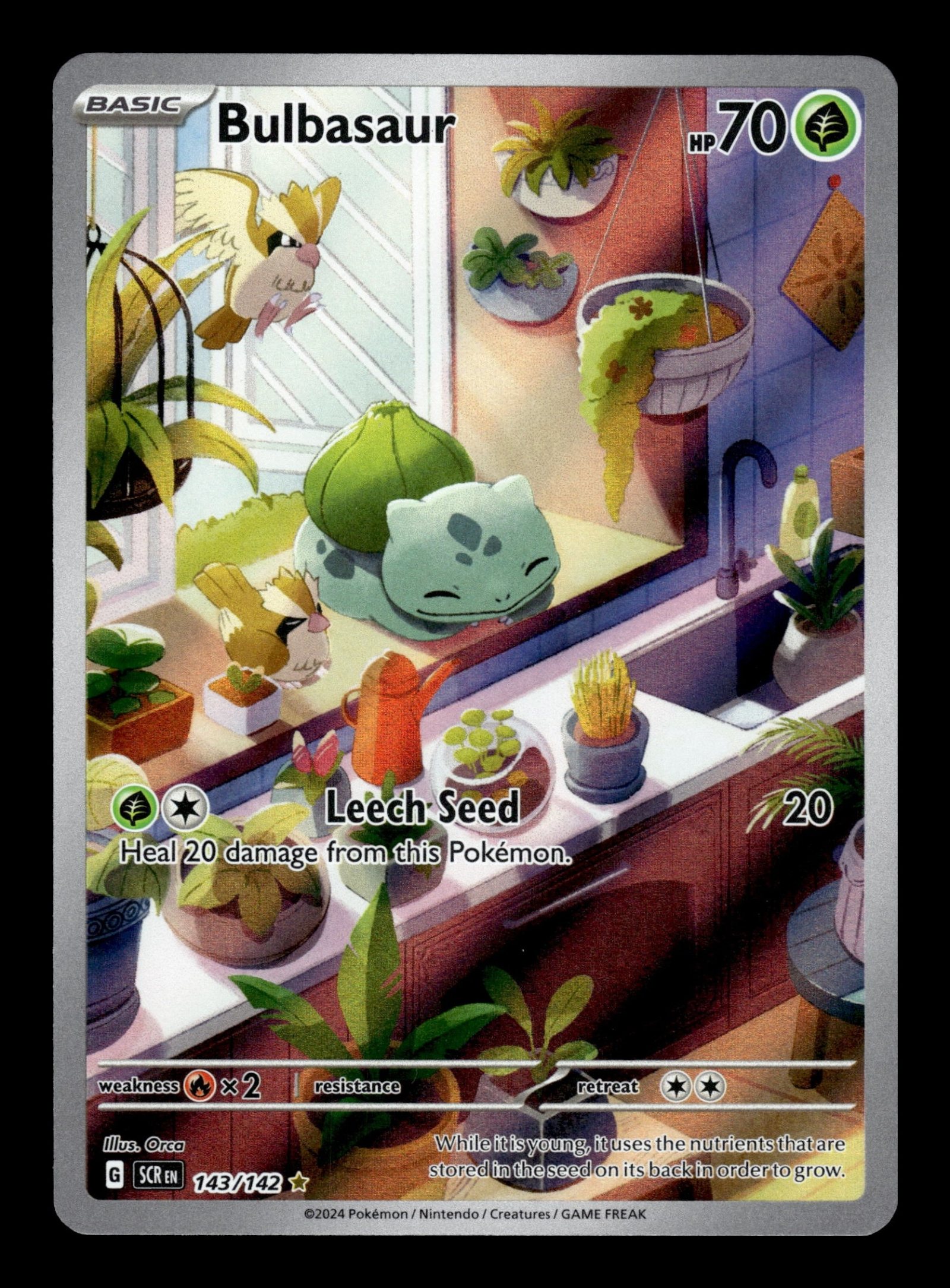 Bulbasaur 143/142 – front