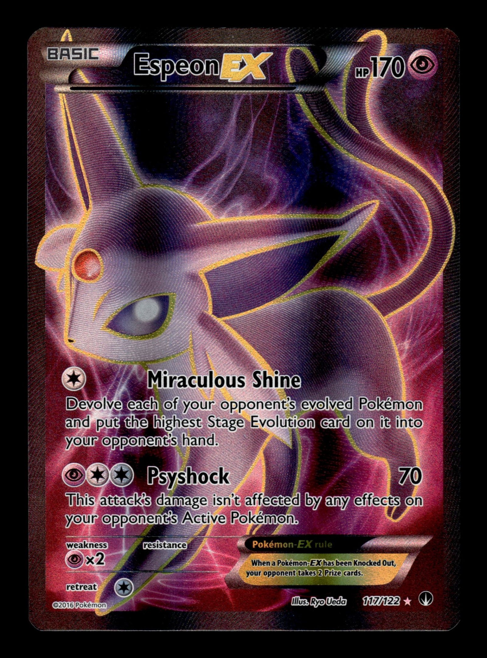 Espeon EX 117/122 – front