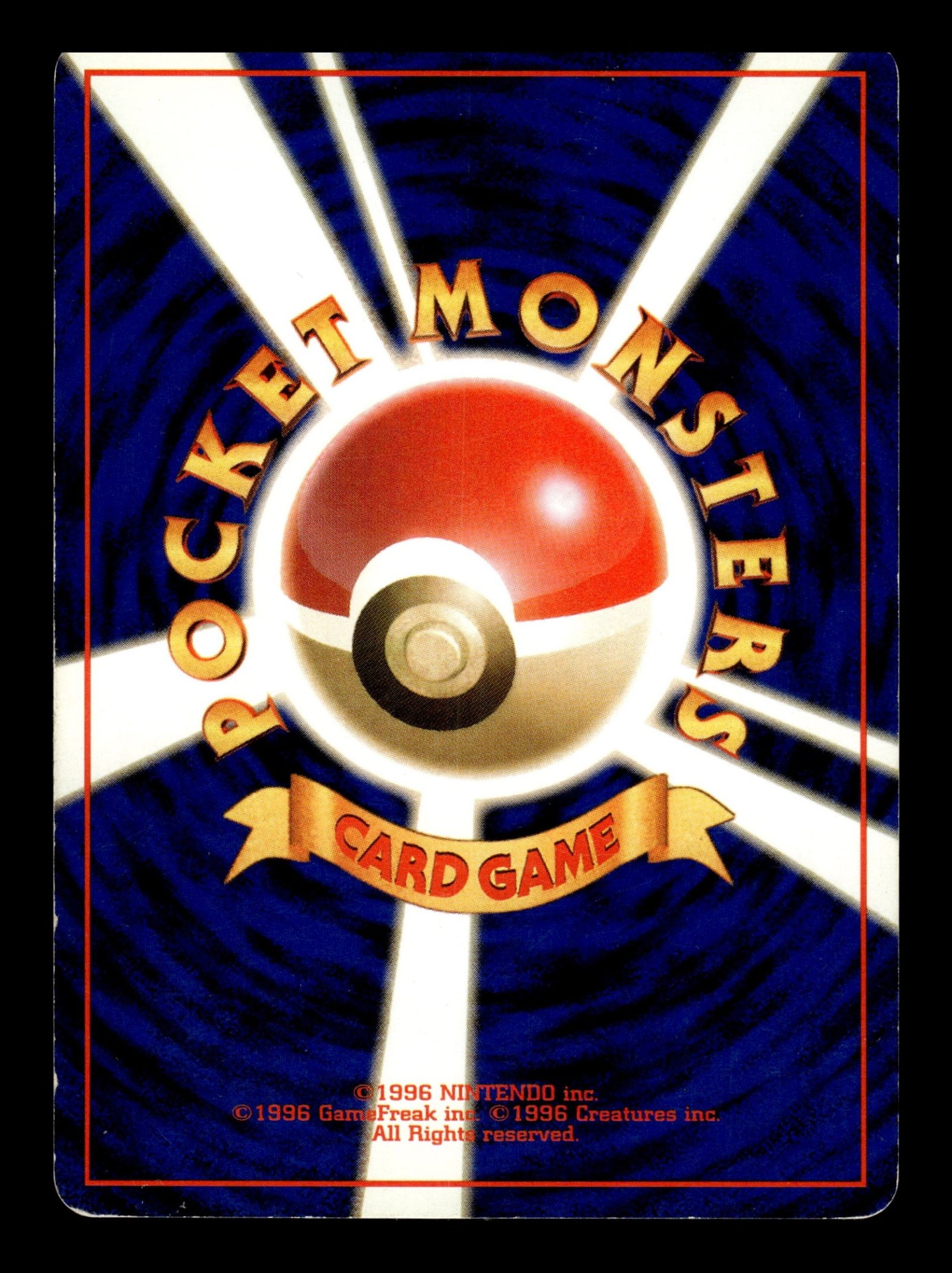 Dark Blastoise No.009 – back