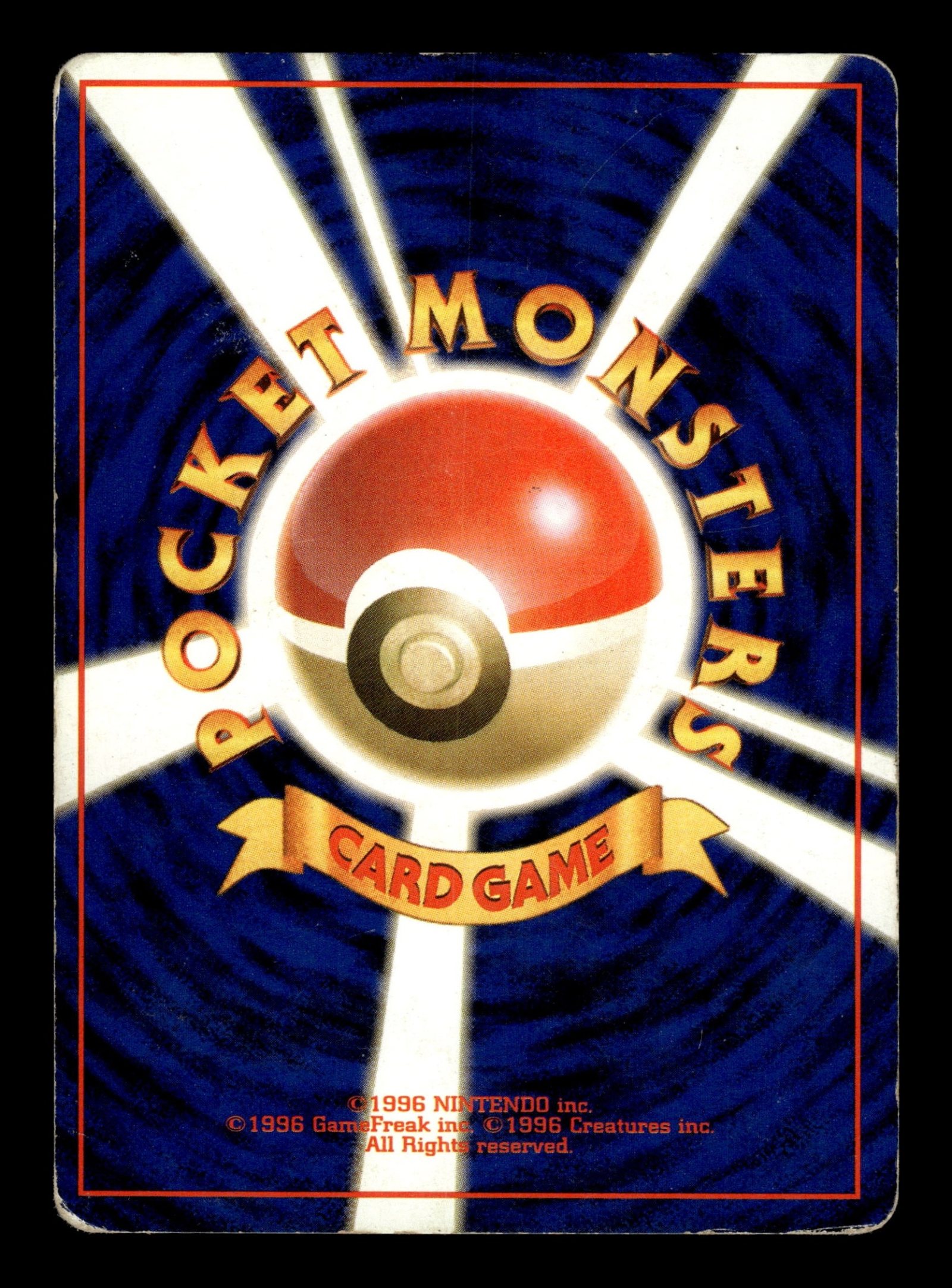 Dark Dugtrio No.051 – back