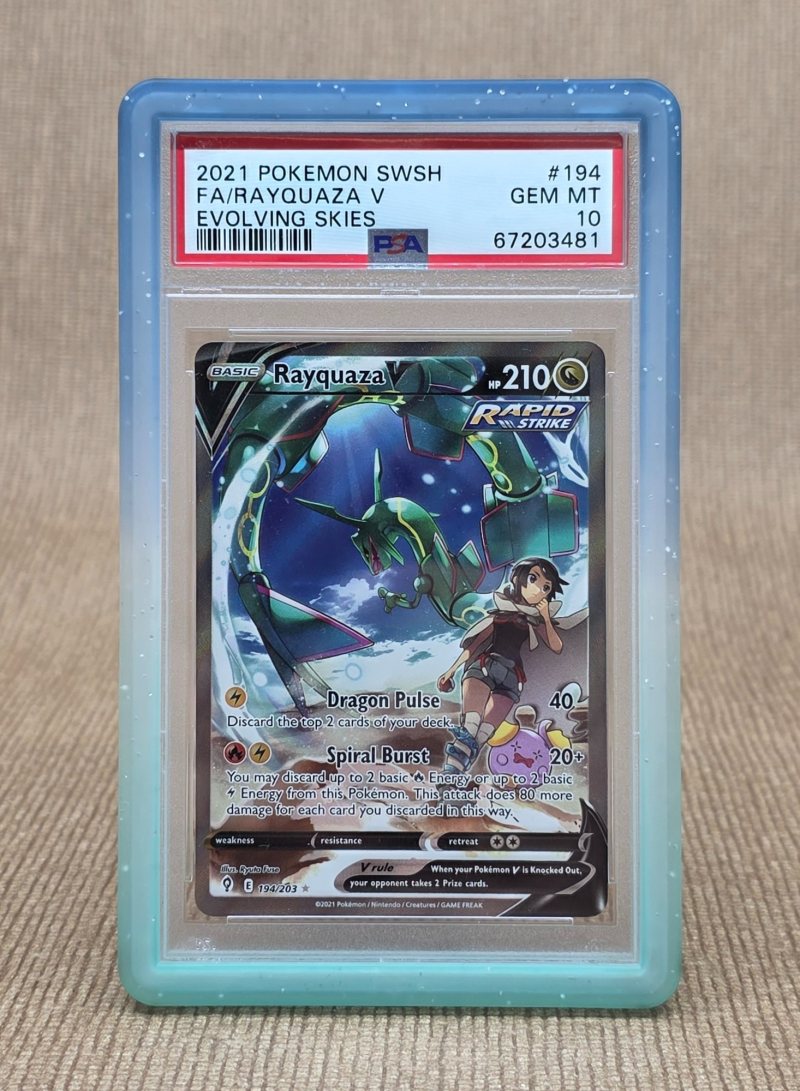 Rayquaza V – Alternate Art, PSA 10