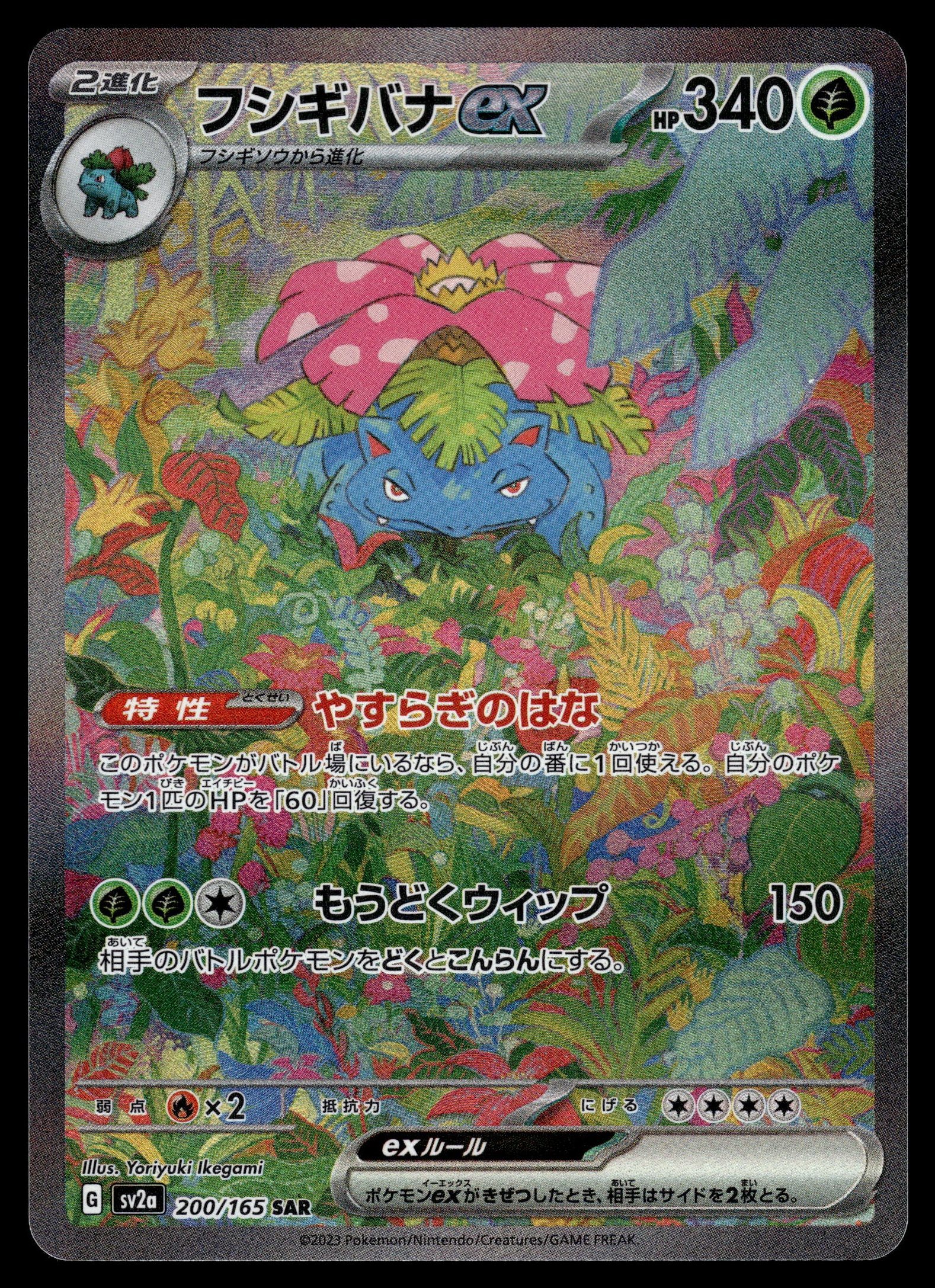 Venusaur ex 200/165 – front